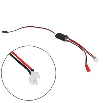 서보모터부품 양방향 드라이버 보드 3S 5-13V 입력 5V BEC PWM 드라이브 DC 130 280 모터 N20 푸시로드 또는 서보 실린더 RC 굴삭기 장난감 모델, [01] For N20 pushrod