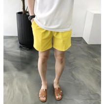 여름 남녀공용 나일론 형광 밴딩 반바지