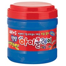 아모스 20000 탱탱아이클레이 버켓 400g, 파랑, 1개