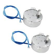 Heyiarbeit 동기 모터 50-60Hz AC 110V 2.5-3RPM 전기 모터 CCW TYC-50 4W 싱글 플랫 샤프트 수제 학교 프로젝트 모델용