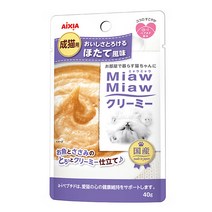 아이시아 먀우먀우 크림수프 40g 12개입 고양이간식, MMC-1 가리비맛