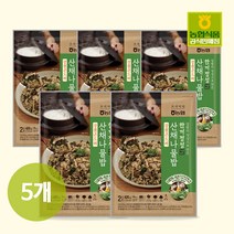 농협 한끼정성 강원곤드레 산채나물밥 420gX5개 (10인분), 5개, 420g