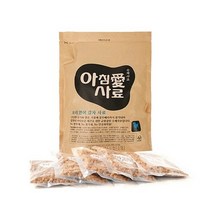 아침애 수제사료 [오리/연어/감자]1kg [200gx5개]/애견사료, 없음
