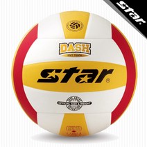 스타 배구공 대시 칼라 (VB475-34 스타)화이트_쿠, 화이트