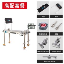 새로운 접는 낚시 플랫폼 경량 낚시 플랫폼 다기능 두꺼운 초경량 알루미늄 합금, 작은 낚시 플랫폼