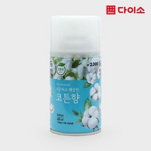 [다이소]친환경 자동 분사기향 코튼향 280ml -1026007, 1개