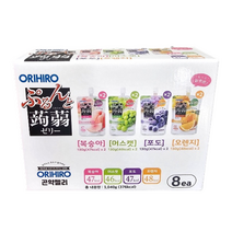ORIHIRO 과일곤약젤리, 1040g, 1개