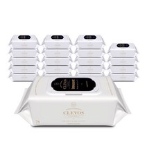 클레보스 이노센트 두꺼운 물티슈 대용량 아기물티슈 캡형 74매 20팩