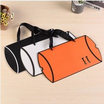 스카프 넥타이 머플러 선물 포장 상자 종이가방 10개, 화이트