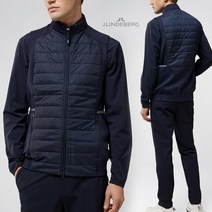 제이린드버그 KENNY 하이브리드 경량 패딩 골프 조끼 NV