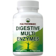 미국 직배송 Ultra High Purity Digestive Enzymes Vegan Supplement. Daily Essen B08C77Q3WC, 1개