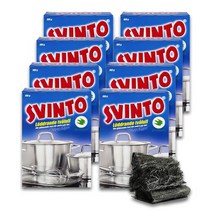 스빈또 (SVINTO) 스웨덴 다용도 세제 수세미 100g x 8개, 100g 8개, 없음