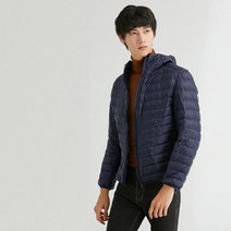 유니클로ST 남성등산경량패딩 봄점퍼 간절기 아우터 경량패딩 바람막이 자켓 날씬한패딩 스타일리쉬아이템