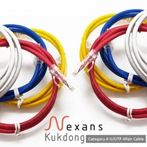 극동전선 넥상스 NKD42R.660 제작 랜케이블 블루 (40M CAT.6 UTP), 1개