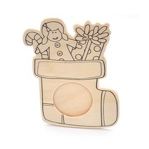 크리스마스 꾸미기 만들기, 양말액자