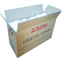 [스마일제지] 칵테일냅킨 무지 [상호인쇄제작전문] (White Brown) / 2500매, 브라운, 2500