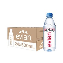 에비앙 천연광천수 500ML 24팩 미네랄 프랑스 먹는샘물