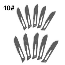 우드카빙 조각칼 조각도 키트 동물 수술용 칼 나무 조각 펜 PCB 10 개 11 12 15 1 날, 05 10blade