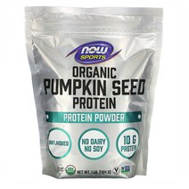 나우푸드 스포츠 호박씨 단백질 분말 무맛 454g (1 lb)