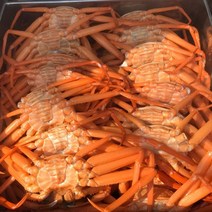 포항 구룡포 연지 자숙 홍게, 1kg (일반용 B급 3~4미)