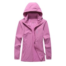 에버유어스 여성 바람막이 재킷 얇은 재킷 후드 점퍼 야상점퍼 트레이닝 트렌치코트 연근 핑크
