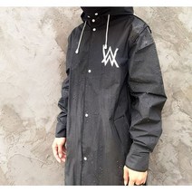 W 우비 레인코트 EVA L XL 남자 여자 우의 판초 라이더 오토바이 배달 판쵸