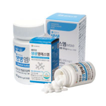 생생 엠에스엠 프리미엄 MSM 500mg 120정 1+1 2박스