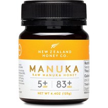 미국직구 뉴질랜드 허니 주식회사. 생 마누카 허니 UMF 5+ MGO 83+ UMF 인증 / 4.4oz, 수량, 상세참조