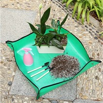 50-100CM 심기 매트 재사용 가능한 쿠션 식물 Repotting 정원 용품 꽃 냄비 이식 원예 패드, 04 Black50cm