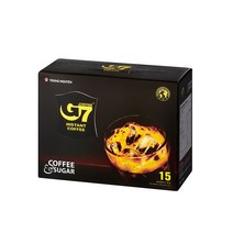 G7 2in1 커피 & 슈거 커피믹스 X 6개 (내수용), 15개입