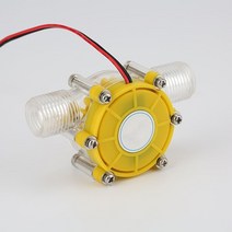 고출력 풍력 발전기 dc 12v 물 터빈 물 마이크로 수력 발전 diy 충전 도구 검정