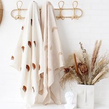 저무리 여름 차렵이불 시어서커 운현궁 광목 봄 간절기 모슬린 swaddle 베이지 인쇄 랩 70bamboo 30 cotton for spring summer