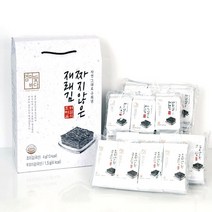 자연원 무조미/저염김 선물세트(조미안된구운김56봉+짜지않은재래김24봉)