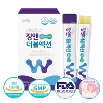비타앤 장앤더블액션 장건강 장유산균 장에좋은 프리바이오틱스 변비직빵 20gx15포