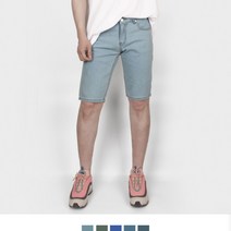 [넘버나인] 진스타일 스판 청 반바지