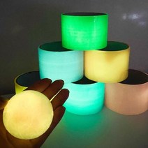 CKLIVING 야광 테이프공 찐득볼 만들기 세트4.8cm, 주황x1개