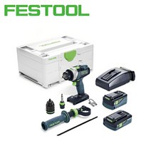 페스툴 576780 충전해머드릴 세트 TPC18 배터리2 충전기1 FESTOOL 툴보이, 1개