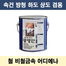 광명단 2L 속건 중방식 다리 철재 중장비 사비 방청, 투명, 1개, 2000ml