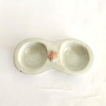 그랑드 화이트 미니 2구 종지
