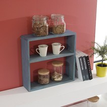 쁘띠 벽걸이 수납 선반 네츄럴