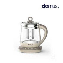 도무스 티칸 유리 보온 티포트 1.5L, DMEK-A1508GF