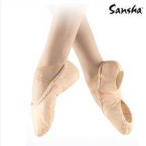 [유제이컴퍼니] 유제이 산샤 SA pro 1c캔버스 성인 발레슈즈 댄스슈즈, 8M(240mm), SA PRO 1C 핑크 봉제