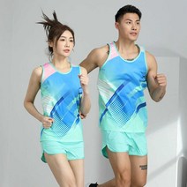 육상복 세트 전지 훈련 경기 동호회 대회 런닝복 나시