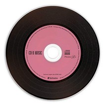 Verbatim Japan Barbay Tum Music CD-R 레코드 디자인 80 분 30 피스 컬러 믹스 포노 R (Phoner) AR80FHX30SV7, 상품명참조
