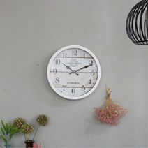 빈티지 철제 원형 인테리어 벽시계 /소 40평아파트 고급시계 신혼집거실 특이한시계 벽거리 축하선물