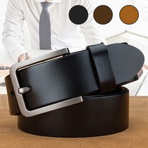 로아 통가죽 남자벨트 남성 청바지 슬랙스 혁대 혁띠 허리띠 3color
