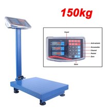 계근대 30kg150kg 220v 디지털 디스플레이 전자 무거운 저울 전자 플랫폼 저울 익스프레스 저울, 150kg 저울 신품