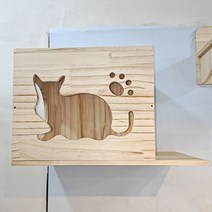 캣워크 벽캣타워 벽걸이캣타워 벽선반 벽타워 고양이 캣선반 용품 선반 고양이놀이터, 고양이 고양이집 48*30*30