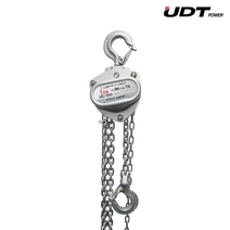 UDT 파워 체인블럭 UC-030 미니형 3T 키토 동급 호이스트 삼발이 지지대, 1개