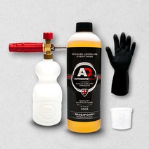 AD 오토브라이트다이렉트 매지폼 500ml 스노우폼 프리워시 폼세차 폼샴푸 세차폼 고농축 계량컵, 옵션02 AD 매지폼 500ml 세트
